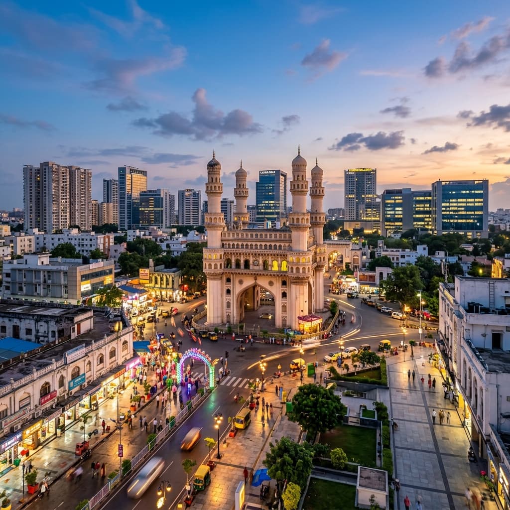 Hyderabad cityscape